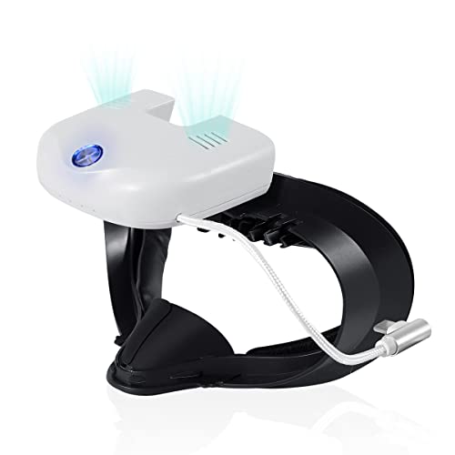 Cooling Fan Battery Pack Compatible with Oculus Quest 2, Lenink Facial Interface Fan with 3350mAh Battery for Fitness/Workout/Intense VR Games, Relieve Lens Fogging