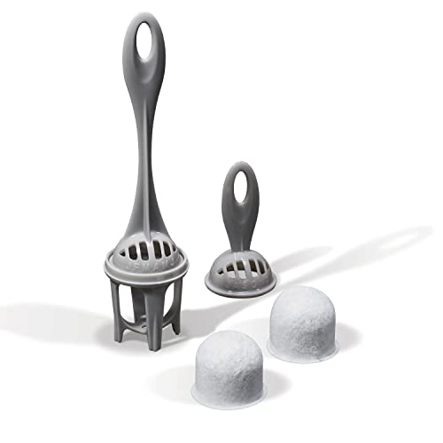 Hamilton Beach Coffeemaker Water Filter Replacement Pods and Handle, Charcoal, 2-Pack