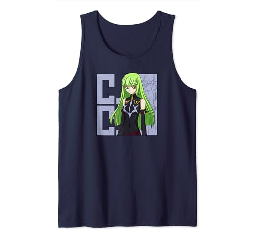 Code Geass CC Pose with Kanji Tank Top
