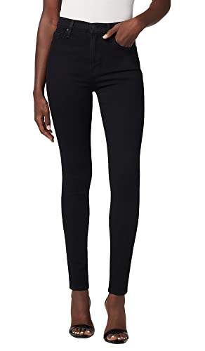 Hudson Jeans Women's Barbara High-Rise Super-Skinny Jean black 26