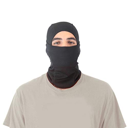 Costume Agent Ninja Noggin Balaclava Ski Mask (Black)