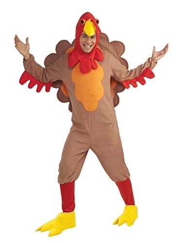 Forum Novelties mens Fleece Turkey Adult Sized Costumes, As Shown, X-Large US