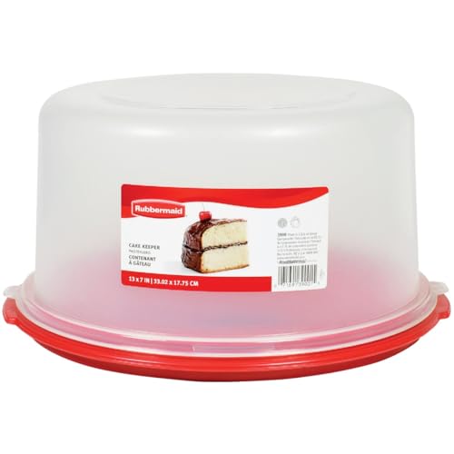 Rubbermaid Cake Container, Pack of 1, Clear