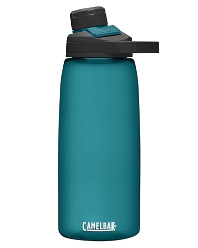 CamelBak Chute Mag BPA Free Water Bottle with Tritan Renew - Magnetic Cap Stows While Drinking, 32oz, Lagoon