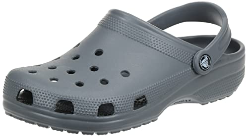 Crocs unisex adult Classic (Best Sellers) Clog, Slate Grey, 16 Women 14 Men US