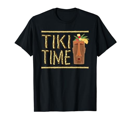 Retro Tiki Bar Design T-Shirt