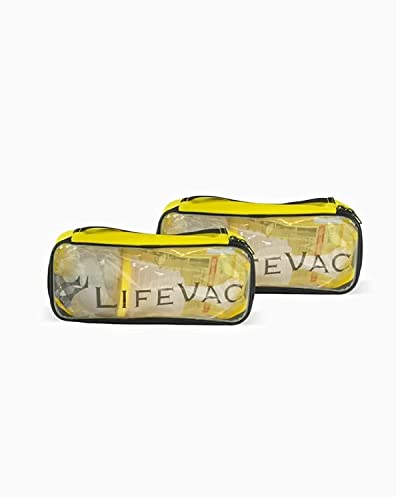 LifeVac Travel Kit Pack of 2 - Choking Rescue Device, Portable Suction Rescue Device First Aid Kit for Kids, Portable Airway Suction Device for Children and Adults