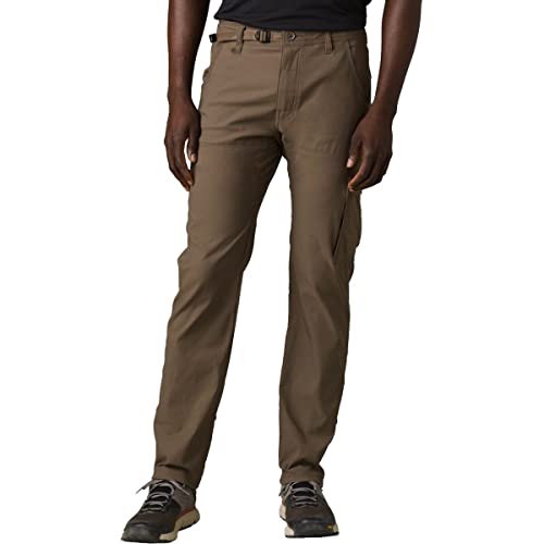 prAna Stretch Zion Slim Pants II Mud 36 32