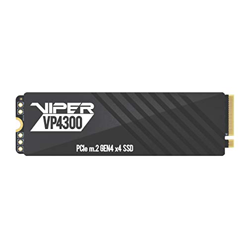 Patriot Viper VP4300 2TB M.2 2280 PCIe Gen4 x 4 Solid State Drive, Compatible with PS5