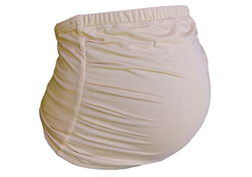 DefenderShield EMF & 5G Radiation Protection Baby Belly Band for Pregnancy Maternity Viscose made from Bamboo/Cotton Blend (Small 2-10, US)