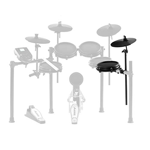 Alesis Drums Nitro Mesh Expansion Pack - Drum Set Expansion for the Nitro Mesh Electric Drum Kit with a Dual Zone Mesh Drum Pad and 10-inch Cymbal
