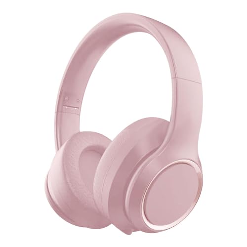 Bluetooth Headphones Over Ear, 60 Hours Foldable Headphones Wireless Bluetooth WiFi Stereo Deep Bass with 6 EQ Modes, Adjustable Lightweight Headset with Microphone, FM (D)