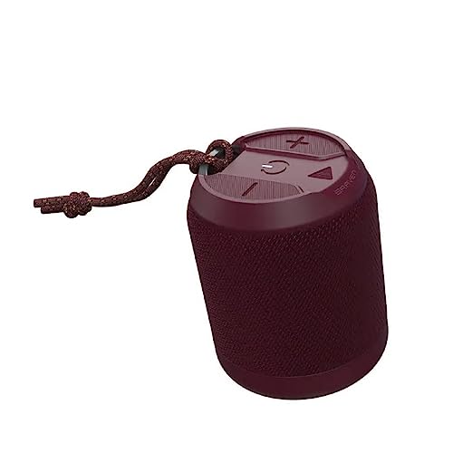 Braven BRV-Mini - Waterproof Pairing Speaker - Rugged Portable Wireless Speaker - 12 Hours of Playtime - Red (604203555)