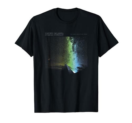 Pink Floyd The Dark Side of the Moon Pyramid with Prism Sky T-Shirt