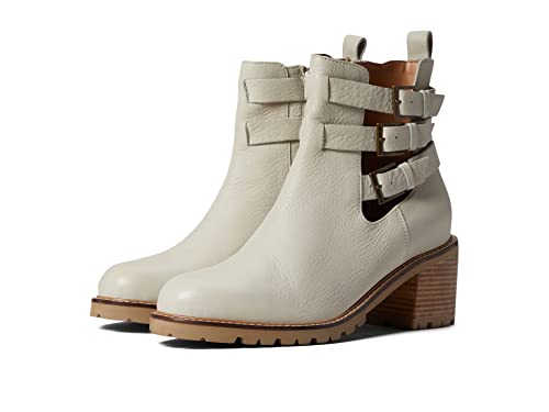 Seychelles Women's GIVE IT A Whirl Ankle Boot, Off White, 8