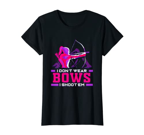 Womens Archery Girl for Woman Archer Bow and Arrow Hunt T-Shirt