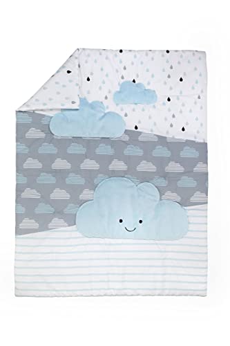 Little Love by NoJo 5 Piece Comforter Set, Happy Little Clouds
