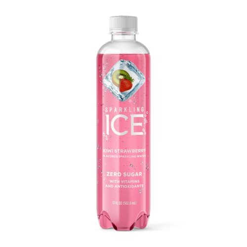 Sparkling Ice Kiwi Strawberry, 17 oz