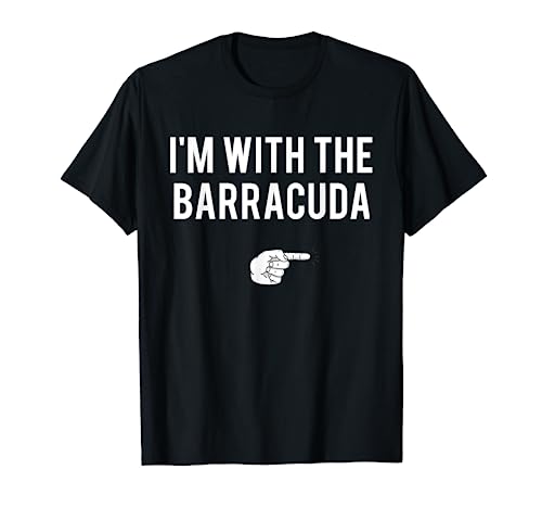 I'm With Barracuda Halloween Costume Party Matching Fish T-Shirt