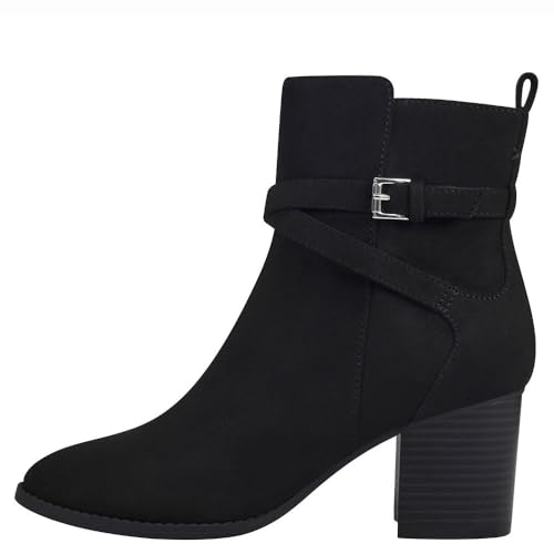 Bandolino Women's DISSY Ankle Boot, Black, 8.5