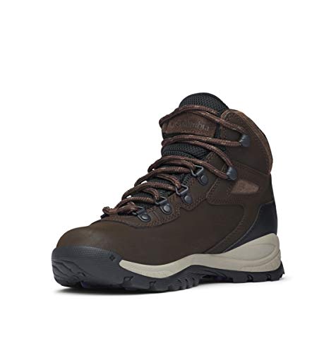 Columbia womens Newton Ridge Plus Waterproof Hiking Boot, Cordovan/Crown Jewel, 9 US