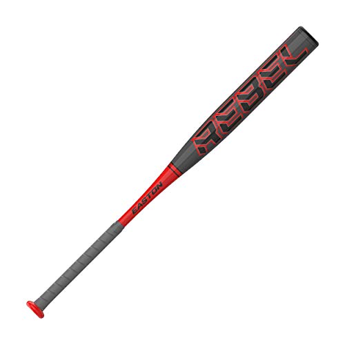 Easton | REBEL Slowpitch Softball Bat | Approved for Play on All Fields | Loaded | 12' Barrel | 34'x28 oz.
