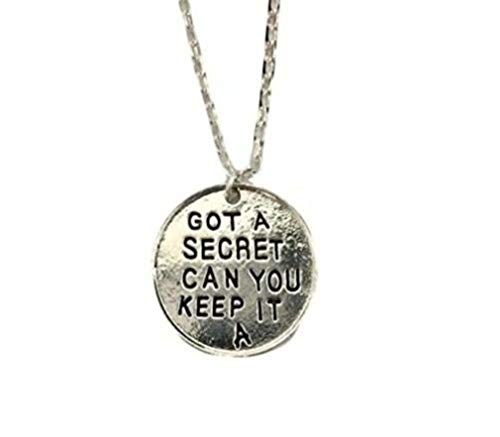 Pretty Liars TV Series Gotta Secret Pendant Necklace with 20' Chain