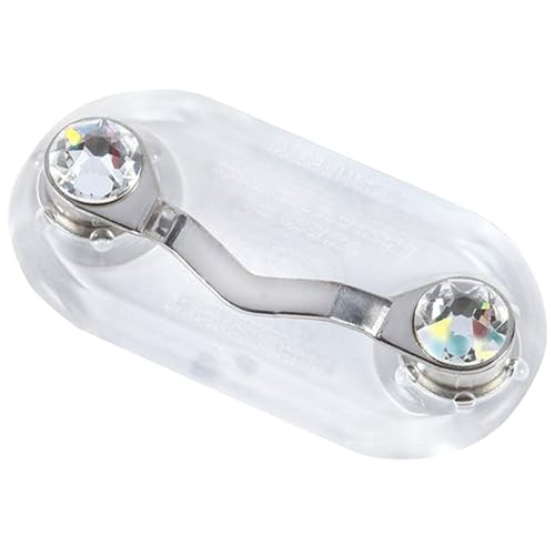 Readerest Magnetic Eyeglasses Holders - 2 Styles Magnet Pin (Black) - Magnetic Reading Glasses Holder & Sunglasses Badge Pin - Eyeglass Holders for Men and Women for Clothes & Shirt