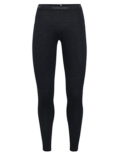 Icebreaker Merino Women's Wmns 200 Oasis Leggings, Black, M