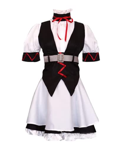 CHUANHUA Akiha Rumiho Cosplay Faris Nyan-Nyan Anime Steins;Gate Costume Customize Lady's (Small)