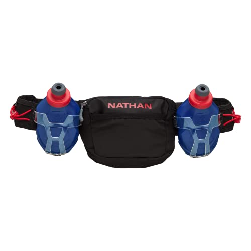 Nathan Trail Mix Plus 3.0 Hydration Belt, Two Large Front Pockets & Exterior Mesh Pocket For Essential Storage, Printed Reflective Logo For Added Visibility In Low-Light