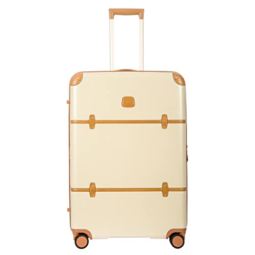 Bric's Bellagio 2.0 Spinner Trunk - 30 Inch - Luxury Bags for Women and Men - TSA Approved Luggage - Cream