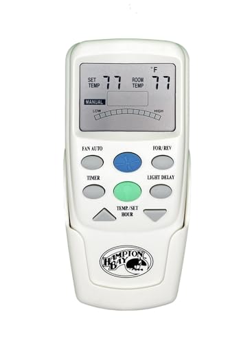 Hampton Bay CHQ7096T Thermostatic Remote Control with Green Light Button