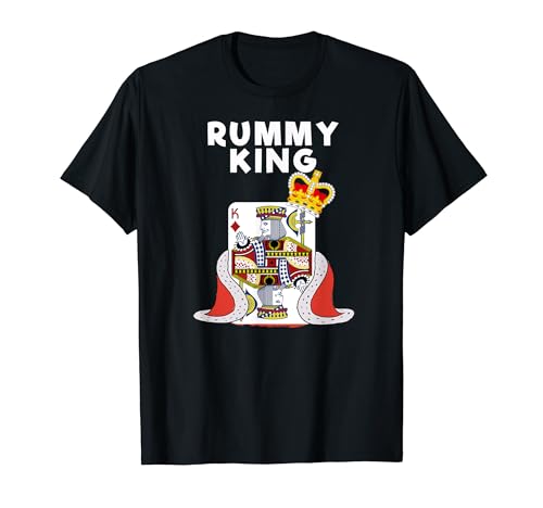 Rummy T-Shirt - Funny Rummy Card Game King T-Shirt