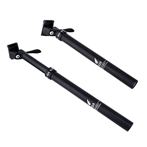 JFOYH EXA Form Upgraded Speed Up 27.2mm Cable-Less Hydraulic Dropper Post, 100mm Travel Dropper Post for Road Bike/MTB/Gravel-27.2mm Diameter x 410mm Length x 100mm Travel