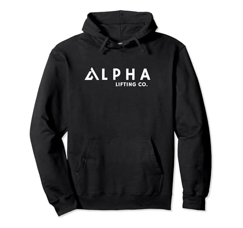 Alpha Lifting Gym Athletic Wear Pullover Hoodie