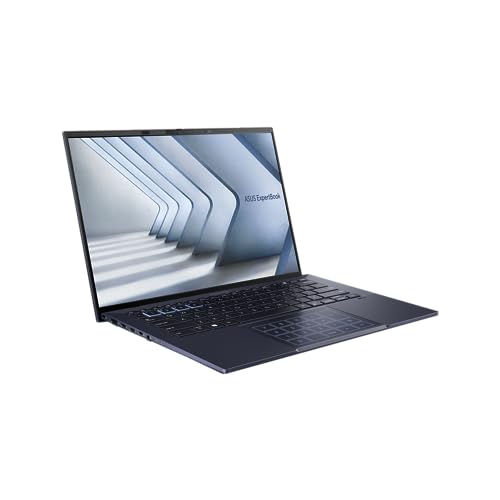 ASUS ExpertBook B9 OLED Ultralight Business Laptop, 14” OLED Display, Intel vPro Essentials with Intel Core i7-1355U, 1TB SSD, 16GB RAM, Win 11 Pro, All-Day Battery Life, Star Black, B9403CVA-XVE75