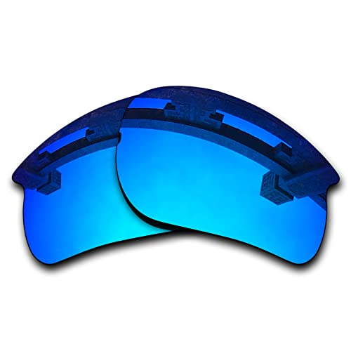SYEMAX Polarized Mirror Replacement Lenses Compatible with Bolle Vigilante (10263) Sunglass - Ice Blue Polarized