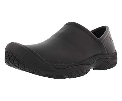 KEEN Utility Men's PTC Slip On 2 Kitchen Food KEEN Utility Chef Shoe, Black, 13 US