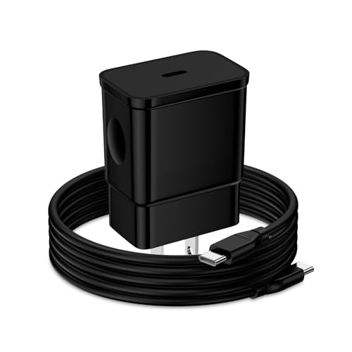 Motorola Fast Charger 25W USB C Android Charger 6FT Type C Cable Power Cord Phone Charging Wall Charger Block for Motorola Edge 5G UW Razr, Moto G 2024 G Power G Play G Stylus Edge+ 2023 One 5G Ace