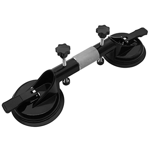 YÁSEZ Aluminum Alloy Two Claws Sucker Vacuum Suction Cup Car Puller Tile Floor Tiles Stone Glass Sucker Pull Handing Tool