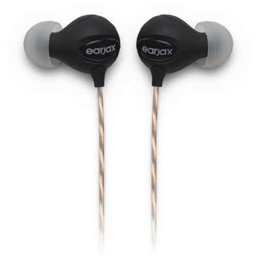 Earjax BZ-ELS00-0611 Lyrics Series Headphones, Black