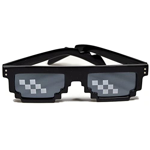 Zesties Thug Life Pixelated Sunglasses - Deal With It!