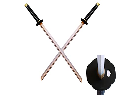 38' Ninja PU Foam Samurai Sword Traditional Japanese Katana Cosplay LARP Costume Blade for Halloween Xmas Anime Gift Outdoor (Single or Set) (1)