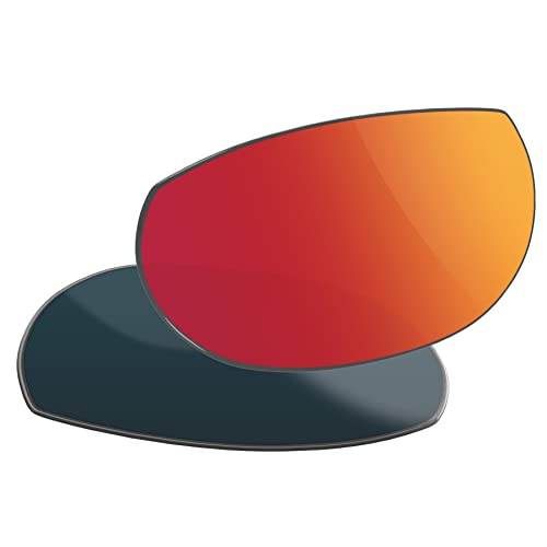 Vaep Polarized Replacement Lenses for Smith Toaster Sunglasses - Brick Red