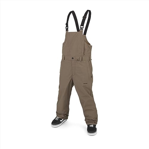Volcom Men's V.Co Sparta Bib Overall Teak Large