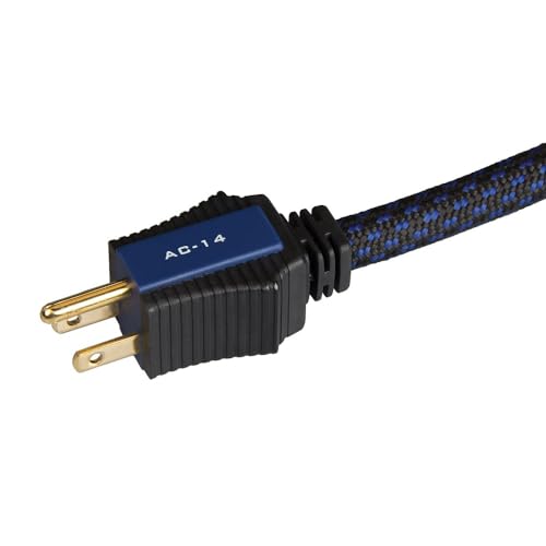 Pangea Audio AC-14 Audiophile Power Cable AC Cord Upgrade for Audio, Video and Electronic Gear 3 Prong (0.6 Meter)