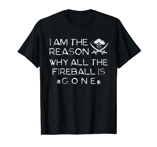 I Am The Reason Why All The Fireball Is Gone shirt