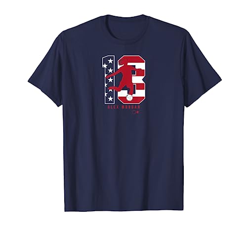 Alex Morgan 13: USWNT Players Association - USA Soccer T-Shirt