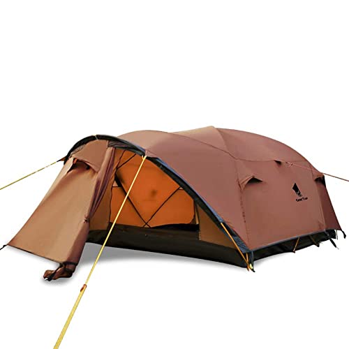 GEERTOP 4 Person Tent for Camping Family Dome Tent with Large Vestibule Double Layer 3-4 Season 4 People Tent for Outdoor Camp, Backpacking, Hiking Travel, Backyard Play